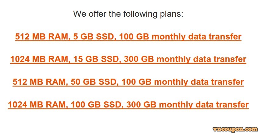 XVM Labs – New Plans with 50 GB & 100 GB SSD Storage