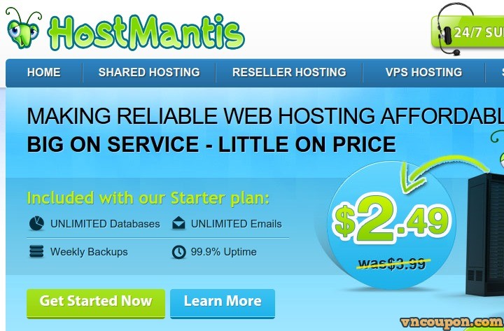 HostMantis – 70% Off Shared Hosting – New Singapore Location