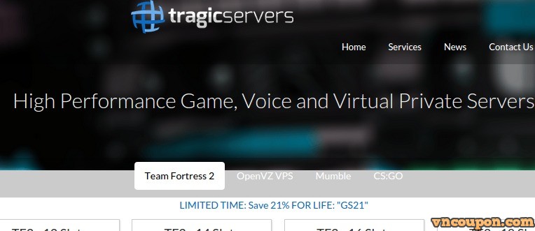 Tragic Servers offer 2GB RAM SSD VPS only $15/Year in Los Angeles