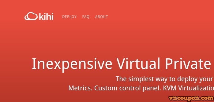 Kihi Hosting – Deploy KVM VPS Hosting from $4/month – Canada Location