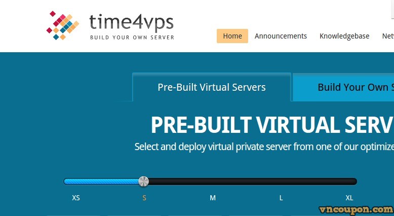 Time4VPS –  25% Discount 512GB Storage Server from 19.9 EUR/Year