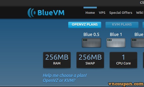 [New Year 2015] BlueVM offering 90% off all of VPS plans