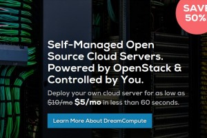 DreamCompute – DreamHost offer 50% Cloud VPS from $5/mo