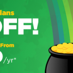 HostGator – St. Patrick’s Day Sale – 55% Off Shared Hosting