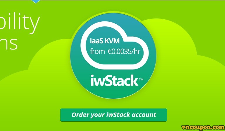iwStack – KVM Cloud instances from € 0.0035/hour