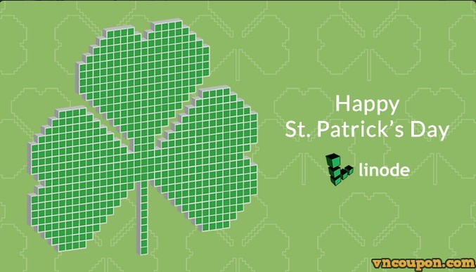 [Happy St. Patrick’s Day] Linode – get $17 Free Credit for New Account