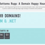 Name.com – Domain Happy Hour Sale- only $0.99 .COM/.NET