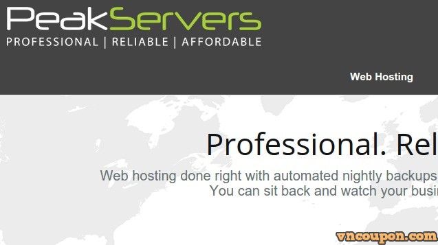 [Expired] PeakServers – Web Hosting only $0.01 for First year