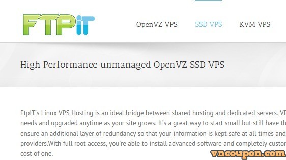 FTPiT - SSD VPS Offers starting at $1.99/month in 3 US Locations