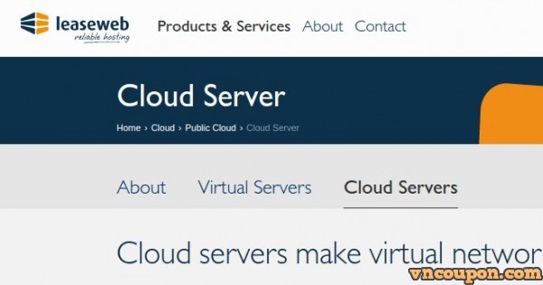 LeaseWeb - 40% Discount KVM VPS & Cloud VPS