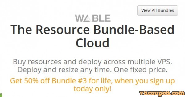 [Expired] Wable Powerboost - Get 50% off Cloud SSD VPS for Life