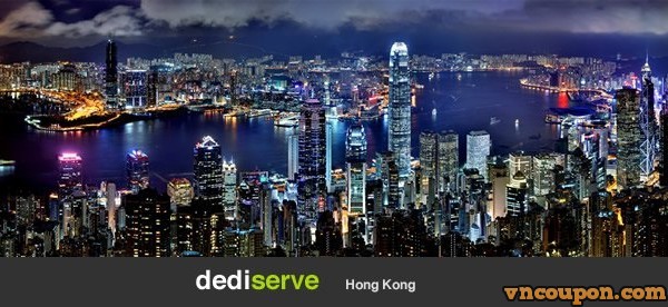 Dediserve expands to Hong Kong, Asia - 50% Recurring Cloud VPS