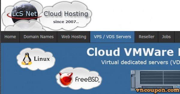 LcSNet Offshore Cloud VPS - 45% discount KVM & 67% discount VMWare