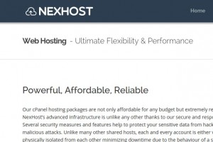 NexHost – cPanel Web Hosting from $1/month with DDoS Protected in Seattle