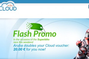 ArubaCloud Flash Promo – doubles voucher €20.00 for you now – VMware VPS starting from €1.00/month