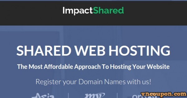 Impact Shared - 50% OFF Recurring cPanel SSD Web Hosting