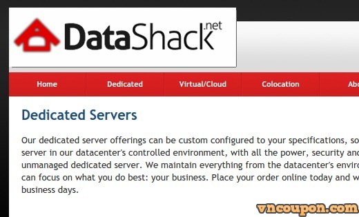 Datashack - cheap Dedicated Servers from $25/month