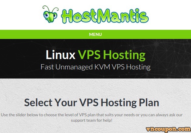 HostMantis – 70% Off KVM VPS with 1GB RAM / $4.48/month / Daily Backups