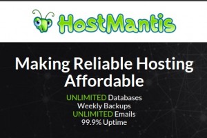 HostMantis – 80% OFF for life Shared Hosting, Reseller Hosting