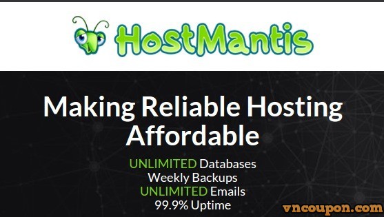 HostMantis - 80% OFF for life Shared Hosting, Reseller Hosting