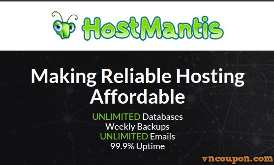 [Valentine’s Day 2016] HostMantis – 75% off yearly plans Shared Hosting, Linux VPS, Windows VPS