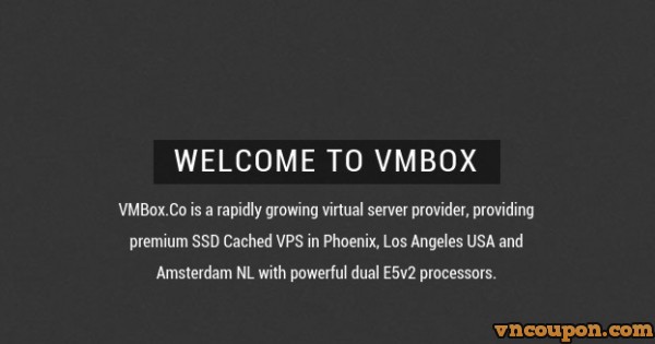 VMBox.Co - KVM VPS in Los Angeles & Netherlands! 50% OFF Promo Code