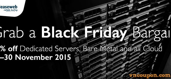 [Black Friday 2015] - LeaseWeb - 25% OFF for Life Dedicated Servers + Public & Private Cloud