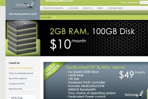 Delimiter – OpenVZ Storage VPS starting at $7 USD per month & Double Disk Space promo code