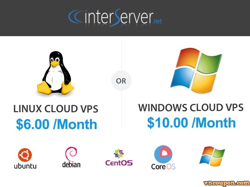 [ Free Trial VPS ] InterServer – 1GB RAM VPS only 0.01$ For First Month