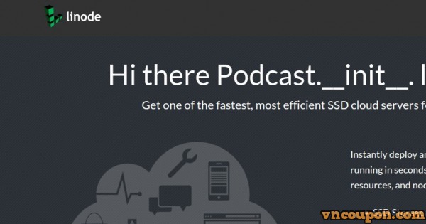 Podcast - get $20 Linode Credit toward your first bill!