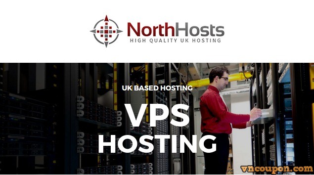 North Hosts – UK VPS Special offer only £10.00/Year – 75% OFF Coupon Code