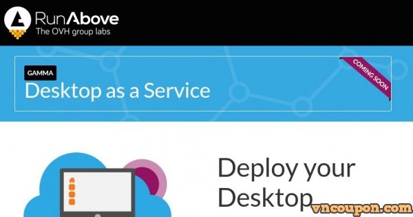 Runabove launches DeskaaS Desktop as a Service - Price from 9,99€HT/month