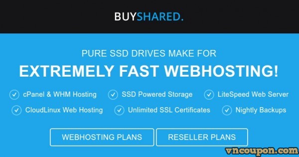 BuyVM.NET - BuyShared Shared Hosting $8/year, Resellers Hosting $2.00/month, Dedicated IPv4, Free SSL Certificates
