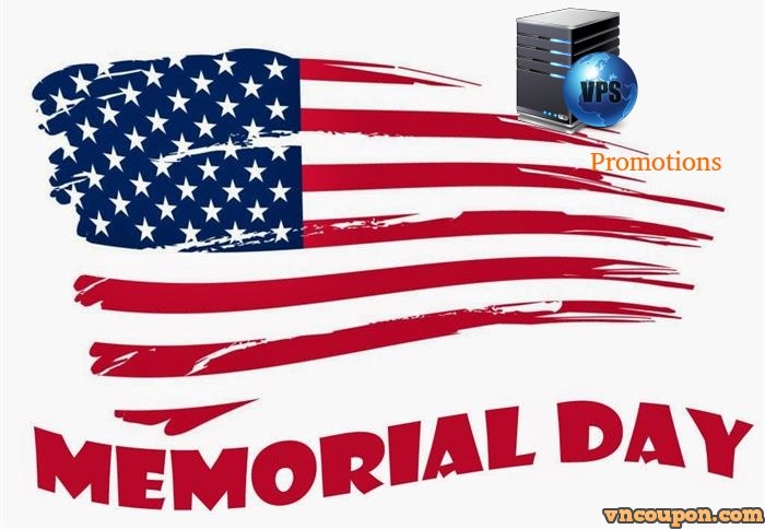 Memorial Day Sale 2016 – Dedicated Servers, VPS Hosting, Shared Hosting, Domain Promo Codes