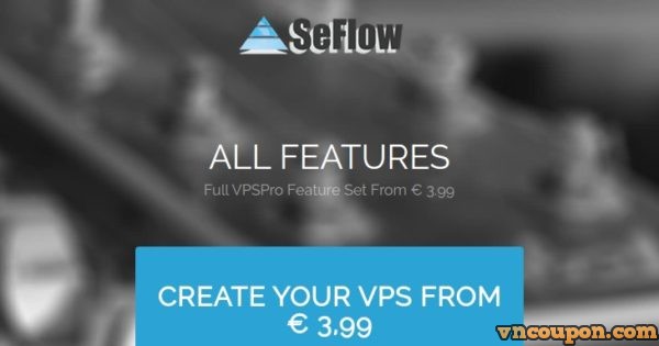 SeFlow - Fully customizable VPS from €3.99 EUR - Free DDos Protection