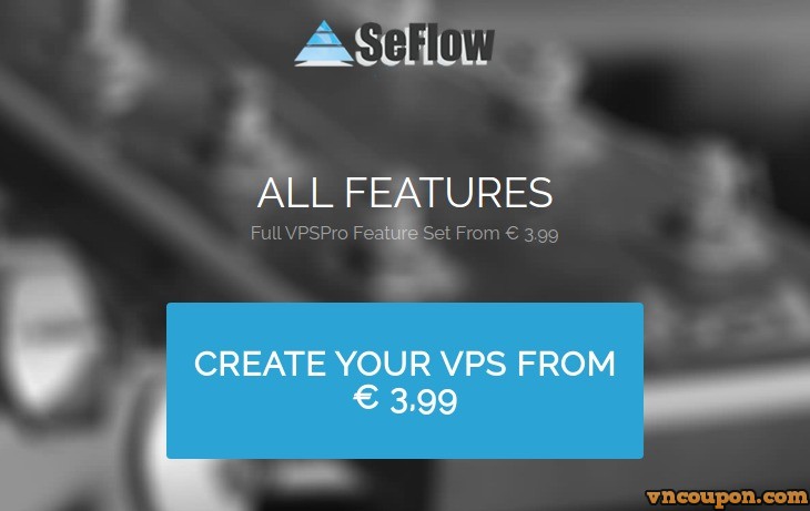 SeFlow – Fully customizable VPS from €3.99 EUR – Free DDos Protection