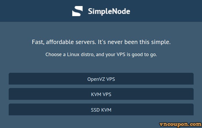 SimpleNode – Special OpenVZ & KVM VPS from $30/Year