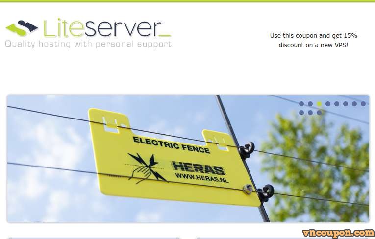 LiteServer – OpenVZ & KVM VPS from €13.60/year in Netherlands – 15% OFF Promo Code