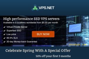 VPS.NET – $10 Free Credit for SSD VPS in 22 global locations