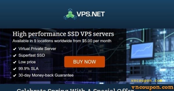 VPS.NET - $10 Free Credit for SSD VPS in 22 global locations