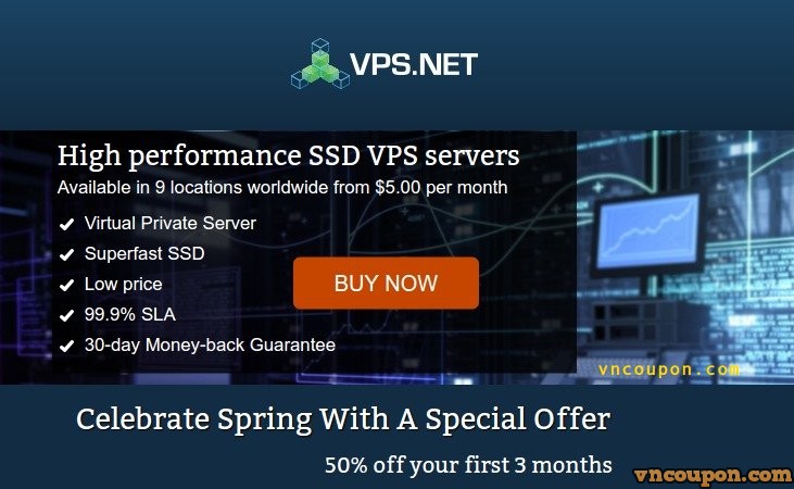 VPS.NET – $10 Free Credit for SSD VPS in 22 global locations