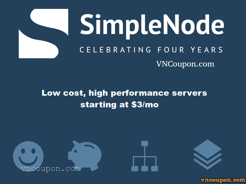 Celebrating Four Years of SimpleNode – 30% OFF Promo Code