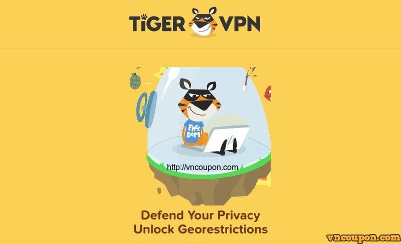 TigerVPN – Upto 93% OFF Lifetime Subscription