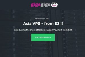 GigsGigsCloud – Asia Hong Kong VPS from $2/month