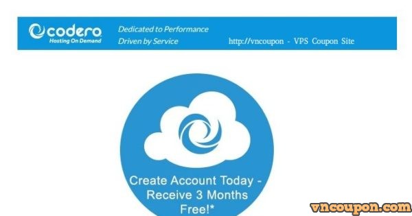 Codero Cloud Vps Hosting From 5 Month Free 3 Months Trial