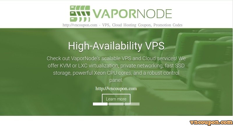 VaporNode – Special 2GB RAM OpenVZ, LXC and KVM VPS From $5/month in Tampa Florida