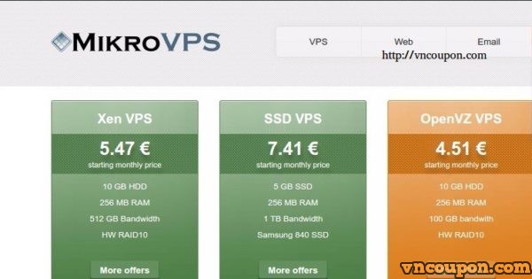 [Cyber Monday 2016] MikroVPS - 70% discount OpenVZ VPS