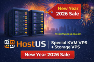 [New Year 2026 Sale] HostUS – Special KVM VPS + Storage VPS from $18/Year