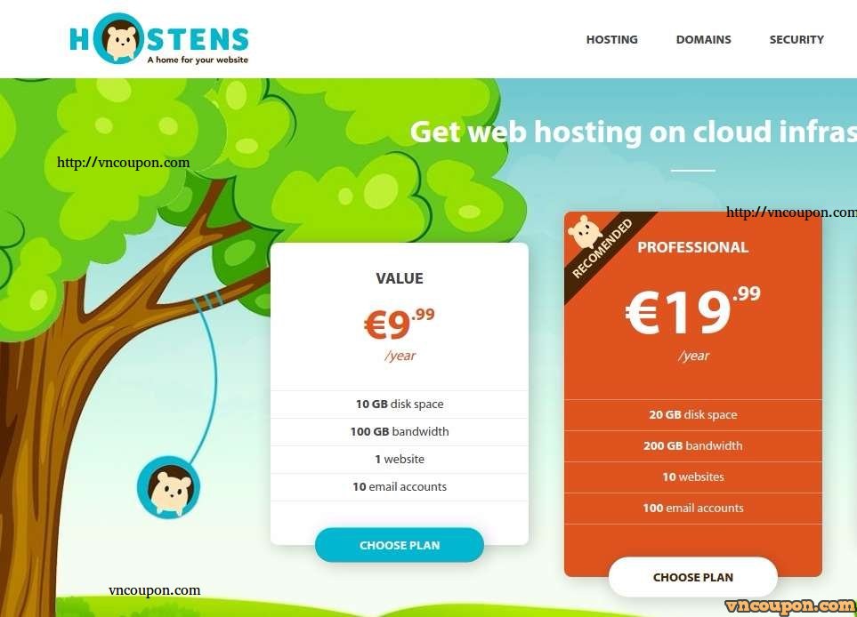Hostens.eu – Web Hosting from €9.99/Year & VPS Hosting from $1.99/Month in Europe