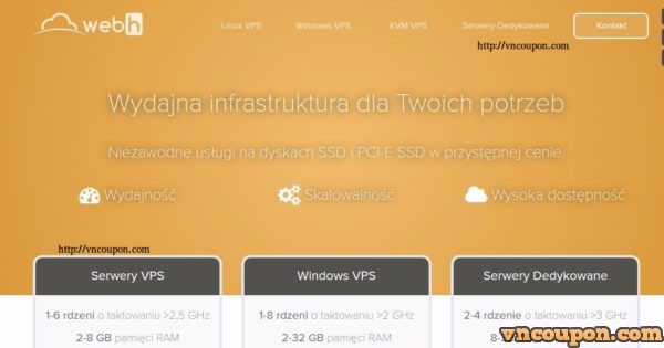Webh.pl - Special 1GB RAM KVM VPS in Poland only $35/Year
